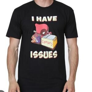 Marvel Comics I Have Issues Black Size Midium